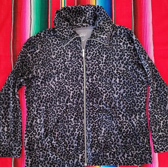 Vintage Style & Co Sport soft Jacket, Grey & Black - Picture 5 of 7